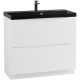 Тумба Bianco Lucido 79,6 см BelBagno Marino MARINO-800-2C-PIA-BL-P