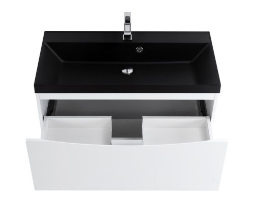 Тумба Bianco Lucido 79,6 см BelBagno Marino MARINO-800-2C-PIA-BL-P