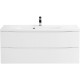 Тумба Bianco Lucido 119,6 см BelBagno Marino MARINO-1200-2C-SO-BL-P