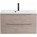 Тумба Rovere Grigio 89,6 см BelBagno Marino MARINO-900-2C-SO-RG-P