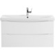 Тумба Bianco Lucido 76,2 см BelBagno Marino MARINO-CER-800-2C-SO-BL-P