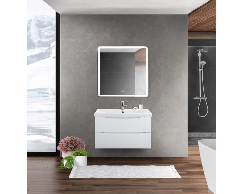 Тумба Bianco Lucido 76,2 см BelBagno Marino MARINO-CER-800-2C-SO-BL-P