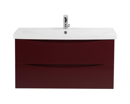 Тумба Bordo Lucido 86,8 см BelBagno Marino MARINO-CER-900-2C-SO-BRDL-P