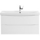 Тумба Bianco Opaco 96,4 см BelBagno Marino MARINO-CER-1000-2C-SO-BO-P