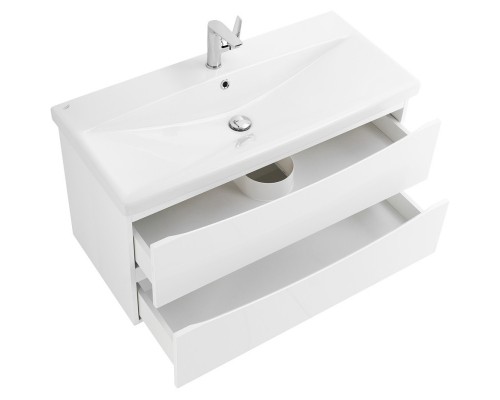 Тумба Bianco Opaco 96,4 см BelBagno Marino MARINO-CER-1000-2C-SO-BO-P