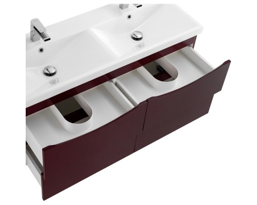 Тумба Bordo Lucido 117,2 см BelBagno Marino MARINO-CER-1200-4C-SO-2-BRDL-P