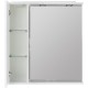 Зеркальный шкаф 60x75 см Bianco Lucido BelBagno Marino MARINO-SPC-600/750-1A-BL-P-L