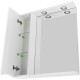 Зеркальный шкаф 60x75 см Bianco Lucido BelBagno Marino MARINO-SPC-600/750-1A-BL-P-L