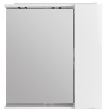 Зеркальный шкаф 60x75 см Bianco Lucido BelBagno Marino MARINO-SPC-600/750-1A-BL-P-R