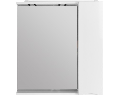 Зеркальный шкаф 60x75 см Bianco Lucido BelBagno Marino MARINO-SPC-600/750-1A-BL-P-R