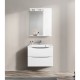 Зеркальный шкаф 60x75 см Bianco Lucido BelBagno Marino MARINO-SPC-600/750-1A-BL-P-R