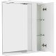 Зеркальный шкаф 60x75 см Bianco Lucido BelBagno Marino MARINO-SPC-600/750-1A-BL-P-R