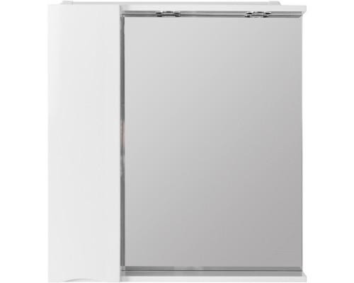 Зеркальный шкаф 70x75 см Bianco Lucido BelBagno Marino MARINO-SPC-700/750-1A-BL-P-L