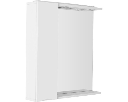 Зеркальный шкаф 70x75 см Bianco Lucido BelBagno Marino MARINO-SPC-700/750-1A-BL-P-L