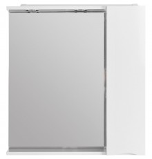 Зеркальный шкаф 70x75 см Bianco Lucido BelBagno Marino MARINO-SPC-700/750-1A-BL-P-R