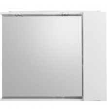 Зеркальный шкаф 80x75 см Bianco Lucido BelBagno Marino MARINO-SPC-800/750-1A-BL-P-R