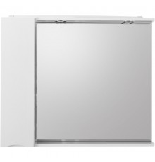 Зеркальный шкаф 90x75 см Bianco Lucido BelBagno Marino MARINO-SPC-900/750-1A-BL-P-L