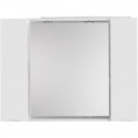 Зеркальный шкаф 100x75 см Bianco Lucido BelBagno Marino MARINO-SPC-1000/750-2A-BL-P