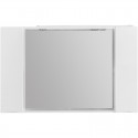 Зеркальный шкаф 120x75 см Bianco Lucido BelBagno Marino MARINO-SPC-1200/750-2A-BL-P