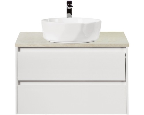 Столешница 80 см Marmo Crema Opaco Belbagno KEP-80-MCO