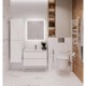 Тумба Bianco Lucido 79,6 см BelBagno Etna ETNA-800-2C-SO-BL-P