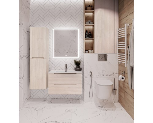 Тумба Rovere Grigio 79,6 см BelBagno Etna ETNA-800-2C-SO-RG-P