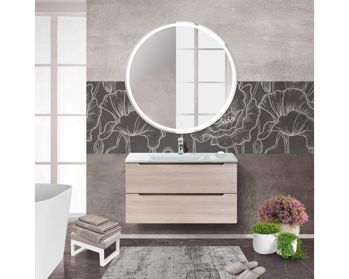 Тумба Rovere Grigio 79,6 см BelBagno Etna ETNA-800-2C-SO-RG-P