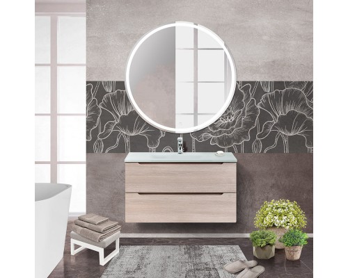 Тумба Rovere Grigio 79,6 см BelBagno Etna ETNA-800-2C-SO-RG-P