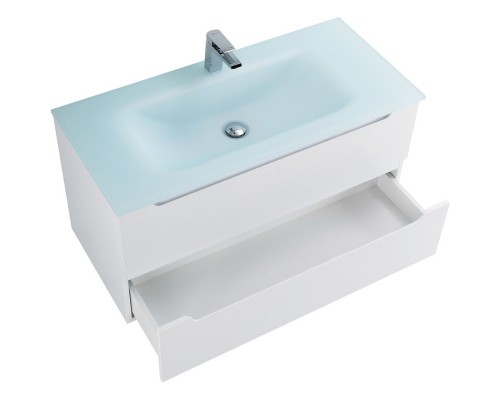 Тумба Bianco Lucido 79,6 см BelBagno Etna ETNA-800-2C-SO-BL-P