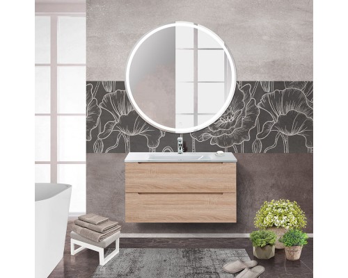 Тумба Rovere Bianco 79,6 см BelBagno Etna ETNA-800-2C-SO-WO-P