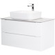 Тумба Bianco Lucido 89,6 см BelBagno Etna ETNA-900-2C-SO-BL-P