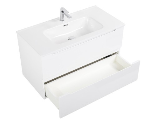 Тумба Bianco Lucido 89,6 см BelBagno Etna ETNA-900-2C-SO-BL-P