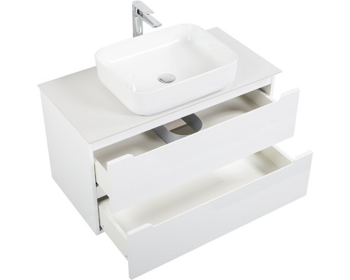 Тумба Bianco Lucido 89,6 см BelBagno Etna ETNA-900-2C-SO-BL-P