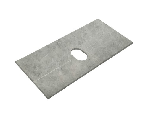 Столешница 90 см Marmo Grigio Lucido Belbagno KEP-90-MGL-W0