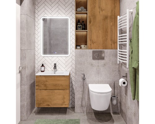 Тумба Rovere Nature 69,6 см BelBagno Etna ETNA-H60-700-2C-SO-RN-P