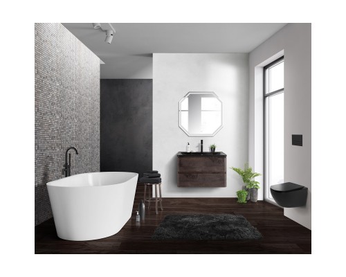 Тумба Rovere Nature Grigio 79,6 см BelBagno Albano ALBANO-800-2C-SO-RNG