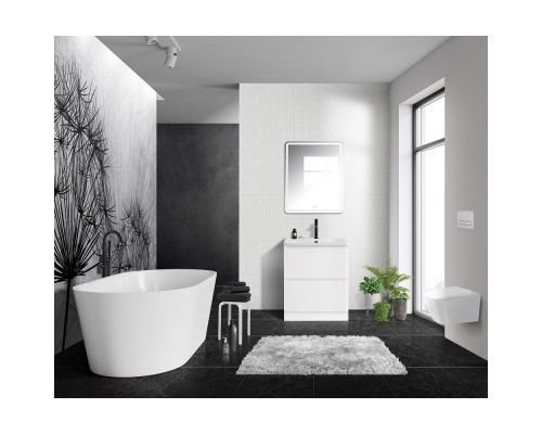 Тумба Bianco Lucido 69,6 см BelBagno Albano ALBANO-700-2C-PIA-BL