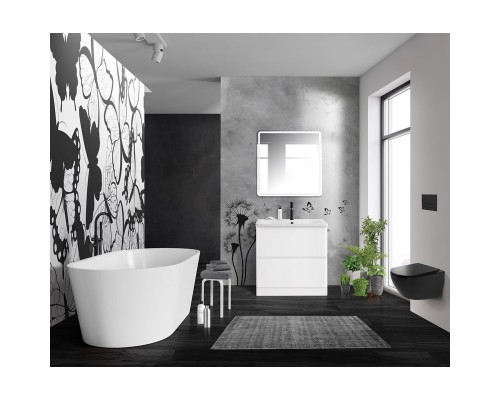 Тумба Bianco Lucido 89,6 см BelBagno Albano ALBANO-900-2C-PIA-BL