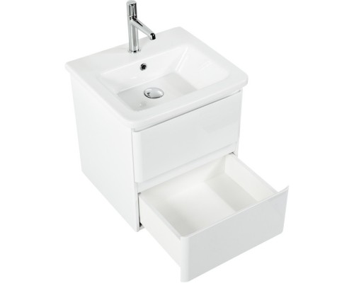 Тумба Bianco Lucido 47 см BelBagno Albano ALBANO-CER-500-2C-SO-BL