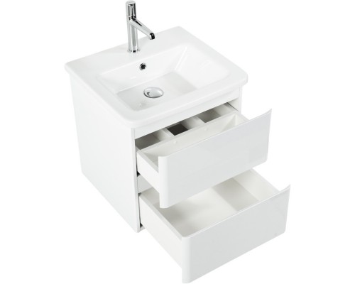 Тумба Bianco Lucido 47 см BelBagno Albano ALBANO-CER-500-2C-SO-BL