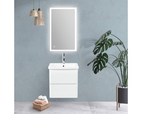 Тумба Bianco Lucido 47 см BelBagno Albano ALBANO-CER-500-2C-SO-BL