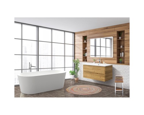 Тумба Rovere Rustico 102 см BelBagno Albano ALBANO-CER-1050-2C-SO-RR