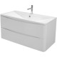 Тумба Bianco Lucido 79,6 см BelBagno Acqua ACQUA-800-2C-SO-BL