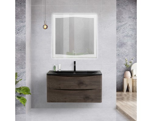 Тумба Rovere Nature Grigio 79,6 см BelBagno Acqua ACQUA-800-2C-SO-RNG