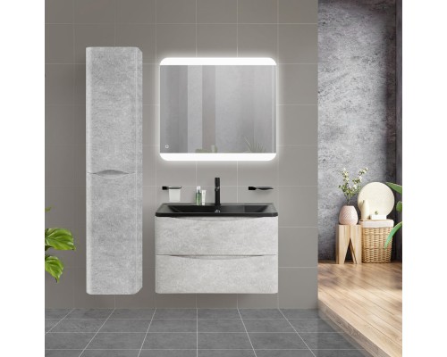 Тумба Cemento Verona Grigio 79,6 см BelBagno Acqua ACQUA-800-2C-SO-CVG