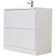 Тумба Bianco Lucido 99,6 см BelBagno Acqua ACQUA-1000-2C-PIA-BL