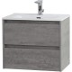 Тумба Cemento Grigio 50 см BelBagno Kraft KRAFT 39-500/390-2C-SO-CG