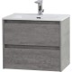 Тумба Cemento Grigio 60 см BelBagno Kraft KRAFT 39-600/390-2C-SO-CG