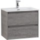 Тумба Cemento Grigio 60 см BelBagno Kraft KRAFT 39-600/390-2C-SO-CG