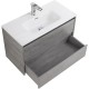 Тумба Cemento Grigio 80 см BelBagno Kraft KRAFT 39-800/390-2C-SO-CG